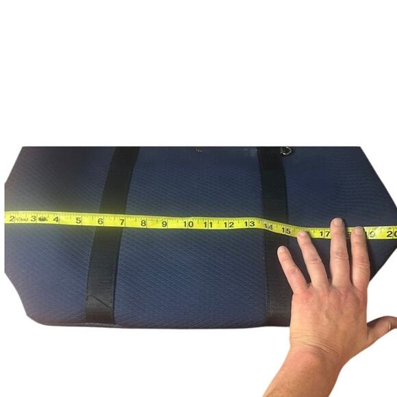 Elliott Lucca Olvera Neoprene Navy Blue Large Tote / Bag Laptop Compartment XL - Picture 8 of 9